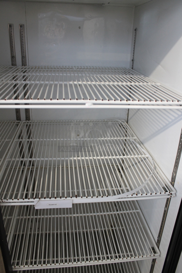 2015 True TG2R-2S Stainless Steel Commercial 2 Door Reach In Cooler w/ Poly Coated Racks on Commercial Casters. 115 Volts, 1 Phase. Tested and Working! - Image 6 of 6