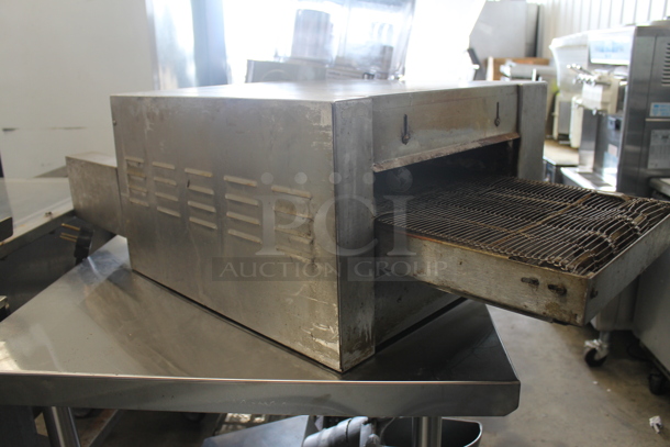 CTX Mighty Chef Stainless Steel Commercial Countertop Conveyor Pizza Oven. 208-240 Volts, 1 Phase. - Image 7 of 8