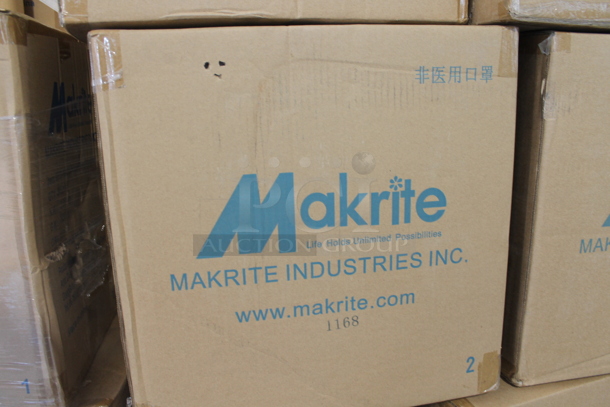 PALLET LOT of 35 BRAND NEW! Boxes of 240 Makrite 9500-N95S Disposable Respirator. 35 Times Your Bid!
 - Image 2 of 3