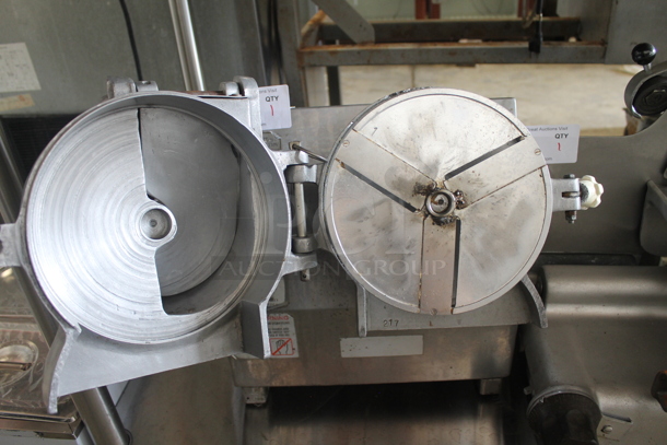 Fleetwood Metal Commercial Countertop Power Hub w/ Pelican Head and Slicing Blade.  Tested and Working! - Image 9 of 9