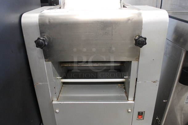 2015 MT-288 Metal Commercial Floor Style Dough Sheeter on Commercial Casters. 220 Volts, 1 Phase. - Image 3 of 8