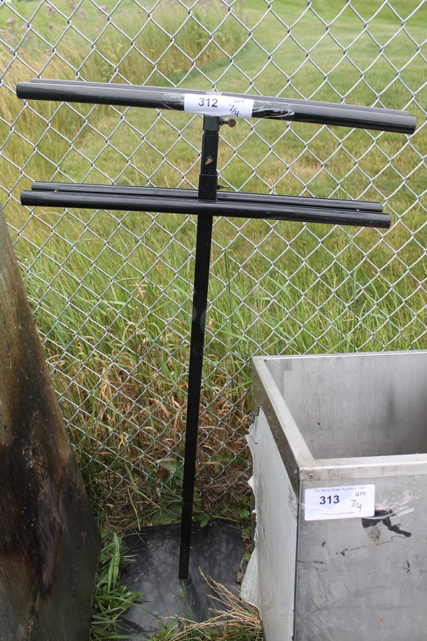 Black Metal Stand. - Image 1 of 3