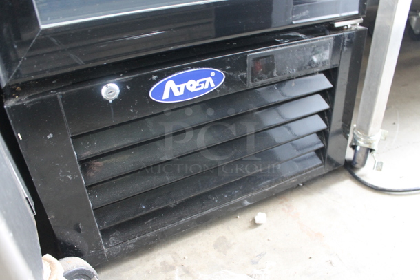 2020 Atosa MCF8725GR Metal Commercial Single Door Reach In Cooler Merchandiser w/ Poly Coated Racks. 115 Volts, 1 Phase. Tested and Powers On But Does Not Get Cold - Image 3 of 7