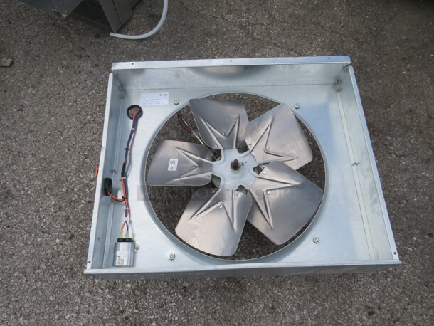 One A/C Fan. 208/230 Volt. 1 Phase. 1/3hp. 2.4amp. 