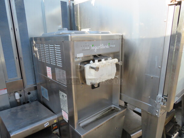 One Taylor Water Cooled Twin Twist Soft Serve Machine On Casters. #794-33. 208-230 Volt. 3 Phase. 20X33X59 - Image 2 of 2