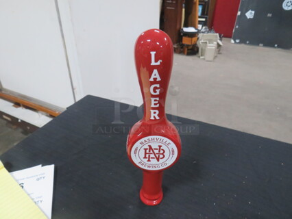 One Beer Tap Handle.