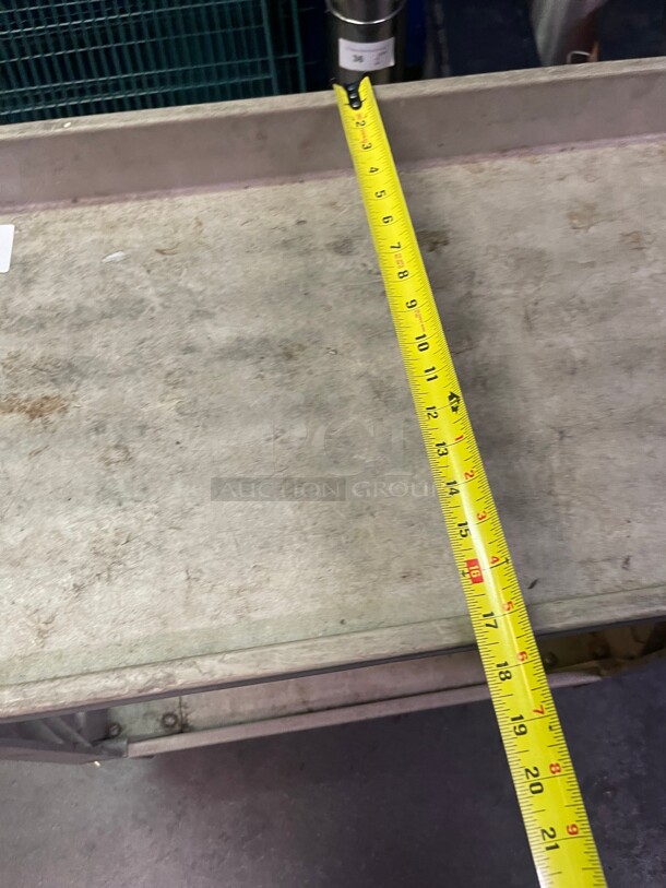 Nice! Commercial Restaurant Style Moving Cart On Casters NSF 34x17x33 - Image 6 of 7