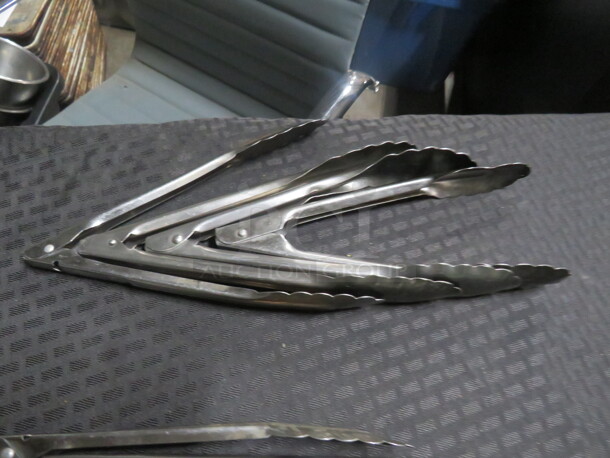 10 Inch Stainless Steel Tong. 4XBID