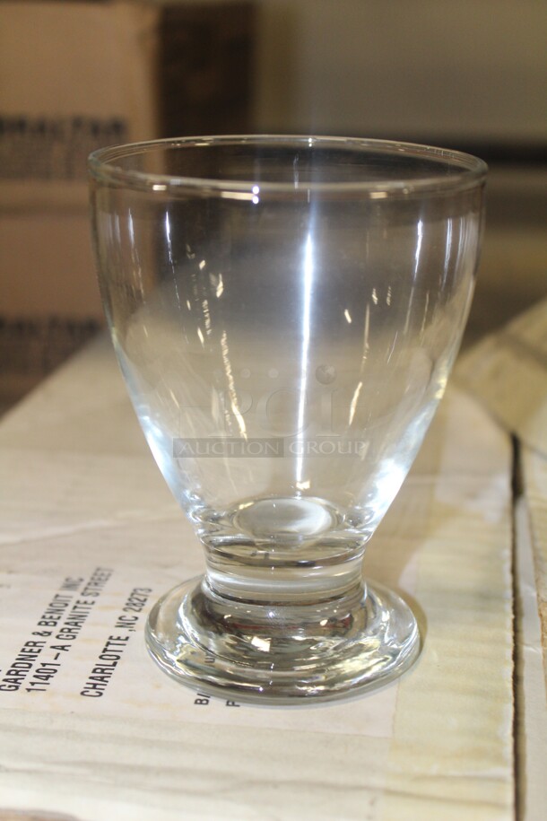 NEW IN BOX! 48 Schott Pasabahce 10oz Treva Water Glasses. 48X Your Bid! 