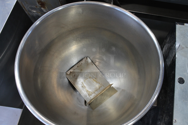 Crown KSED-20 Stainless Steel Commercial Floor Style Electric Powered Steam Kettle. 208 Volts, 3 Phase.  - Image 5 of 6
