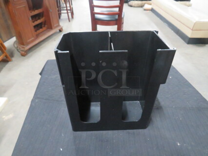 One Black Poly Organizer.