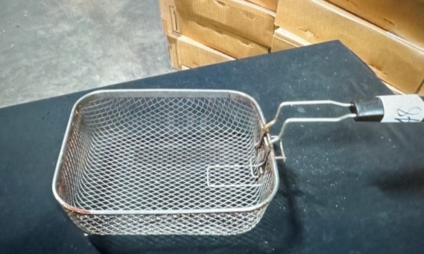 One Table Top Fry Basket