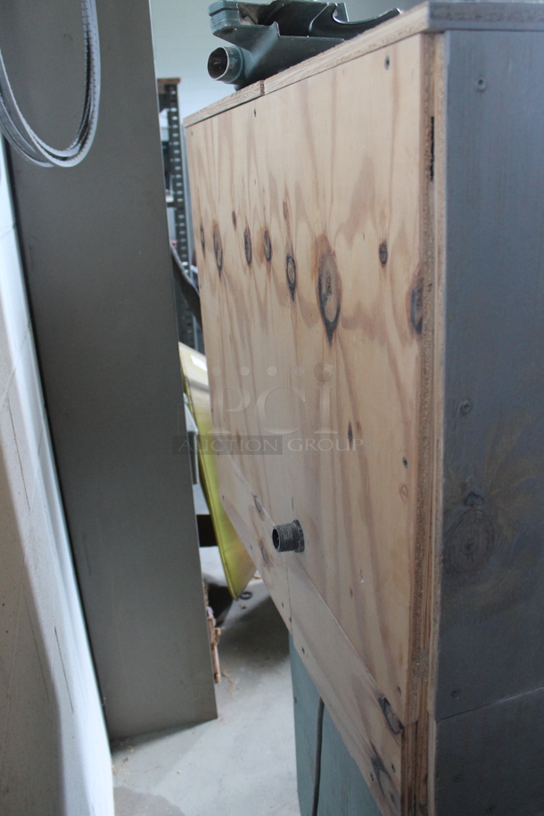 DeWalt Metal Deluxe Cabinet w/ Black & Decker R 1450 Electrical Box. BUYER MUST REMOVE. - Image 10 of 11