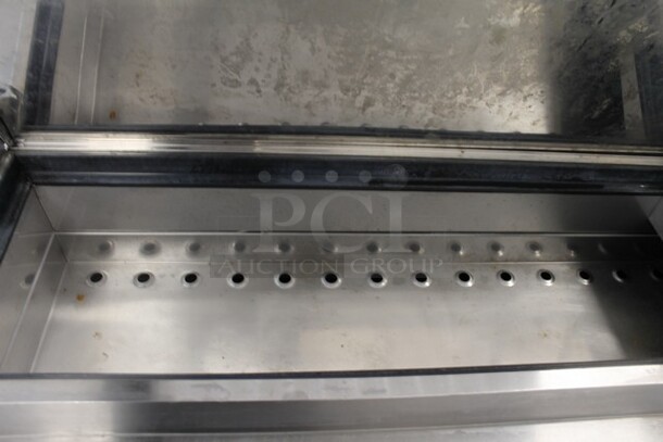 Turbo Air TPR-67SD ENERGY STAR Stainless Steel Commercial Pizza Prep Table on Commercial Casters. 115 Volts, 1 Phase.  Tested and Working! - Image 3 of 7