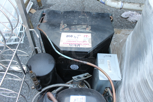 Copeland RRT10K1E-PFV-959 Metal Commercial Compressor. 208-230 Volts, 1 Phase.  - Image 3 of 4