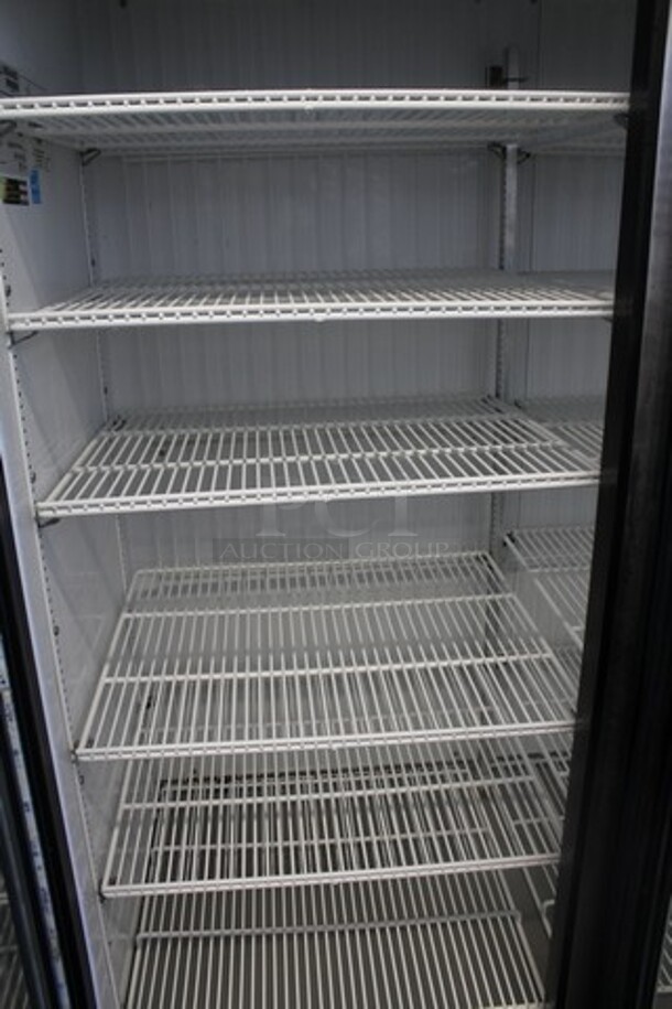 2015 True GDM-72F-LD ENERGY STAR Metal Commercial 3 Door Reach In Freezer Merchandiser w/ Poly Coated Racks. 115/208-240 Volts, 1 Phase. - Image 5 of 6