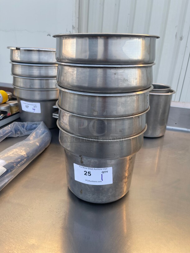 Stainless Steel Commercial Containers  - Image 3 of 5