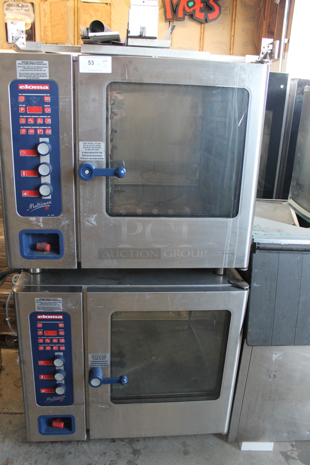 Old style mechanical combi oven controls