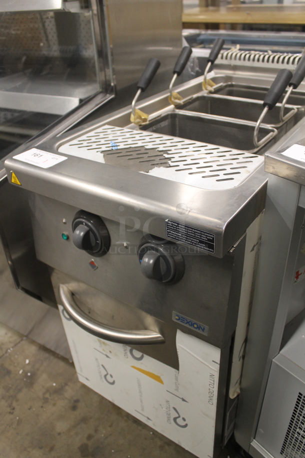 BRAND NEW SCRATCH AND DENT! Dexion EC45 Stainless Steel Commercial Floor Style Electric Powered Pasta Cooker. 400 Volts, 3 Phase.  - Image 3 of 7