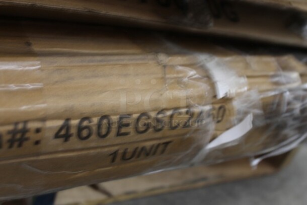 BRAND NEW SCRATCH AND DENT! Regency 460EGSC2460 NSF Green Wire Security Cage - 24" x 60" x 61" - Image 2 of 5