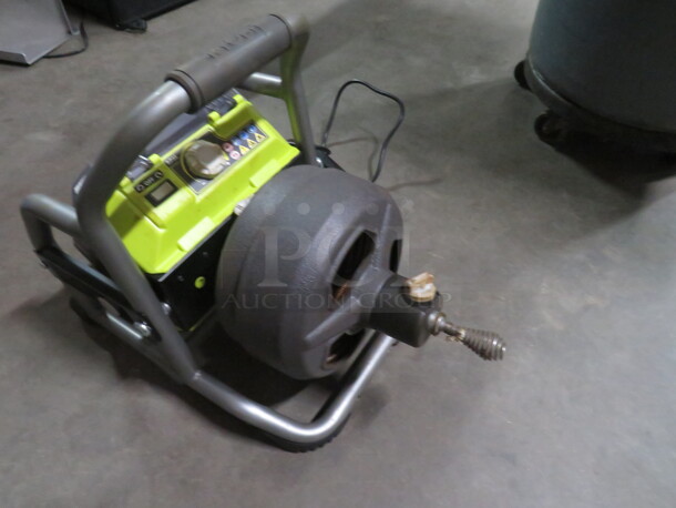 One Ryobi 18 Volt One + Hybrid Drain Auger Kit. #P4003. $349.99.  - Image 1 of 2