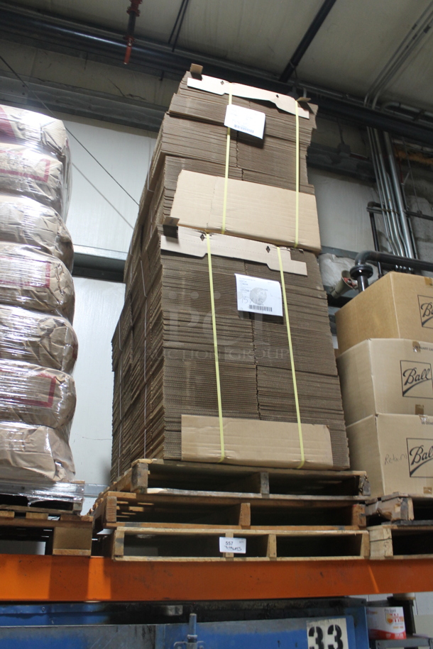 ALL ONE MONEY! THREE PALLET LOT Including BRAND NEW Cardboard Boxes. BUYER MUST REMOVE. - Image 2 of 4