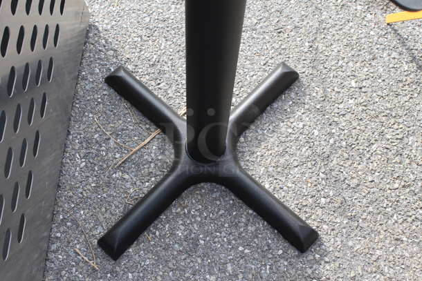 Black Metal Table Base. - Image 3 of 3