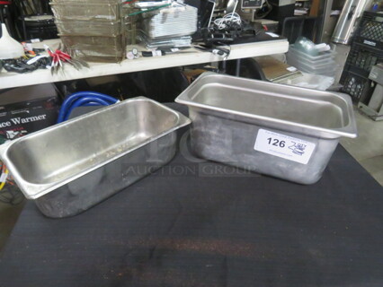 Assorted Size 1/3 Hotel Pan. 2XBID