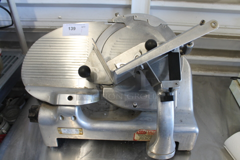 Berkel 909/1 Stainless Stel Commercial Countertop Meat Slicer. 115 Volts, 1 Phase. Tested and Working! 