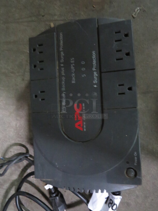 One APC UPS ES 500 Surge Protector. - Image 1 of 1