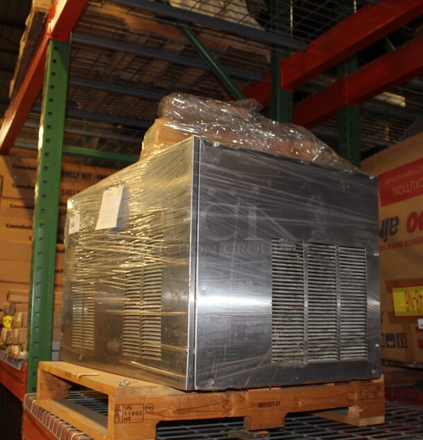 WOW! Crystal Tips Commercial Stainless Steel Flaker Ice Head. 32x22x20. Per Owner: Currently Not Working, Parts For Repair In Box  - Image 2 of 5