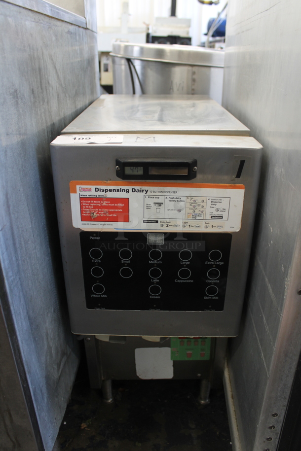 Taylor C005-12 Stainless Steel Commercial Countertop Dairy Dispenser. 115 Volts, 1 Phase. Tested and Powers On But Does Not Get Cold - Image 1 of 4