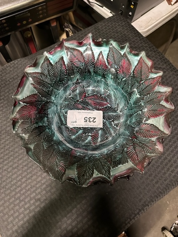 One Decorative Serving Bowl.  - Image 1 of 1