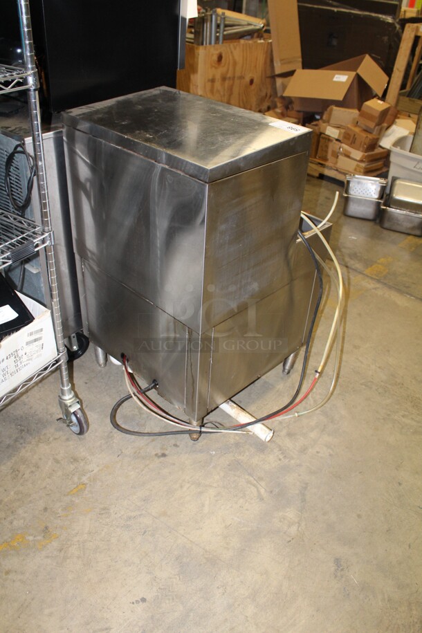 WOW! Commercial Stainless Steel Glass Washer. 24x24x34. 120V/60 Hz. Working When Pulled!  - Image 4 of 4