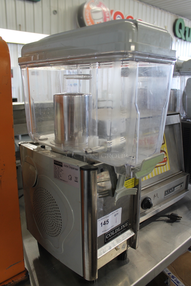 Coldline Royal-1P Stainless Steel Commercial Countertop Single Hopper Refrigerated Beverage Machine. 120 Volts, 1 Phase. Tested and Does Not Power On - Image 3 of 5