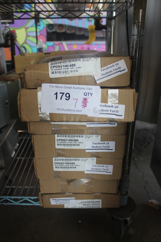7 BRAND NEW Boxes of Camshelving CPDS21H6480 Dunnage Stands. 7 Times Your Bid! - Image 1 of 3