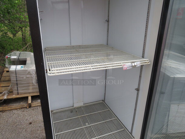 One Beverage Air Glass Door Refrigerator With 3 Racks. 115 Volt. 30X34X78.5. $4292.80. - Image 3 of 4