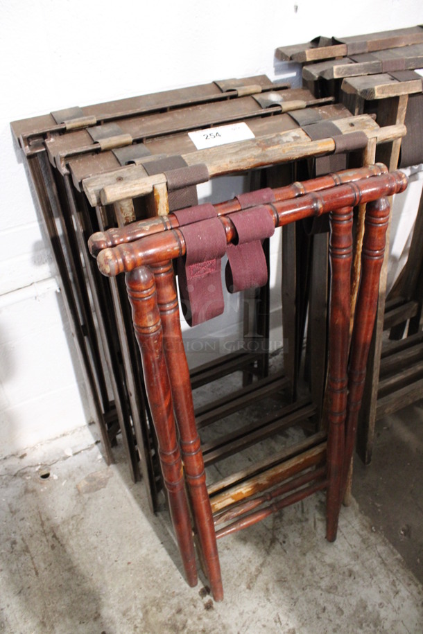 5 Various Serving Tray Stands. Includes 18x15x31. 5 Times Your Bid!