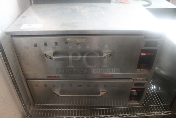 Hatco HDW-2R Stainless Steel Commercial 2 Drawer Warming Drawer. 120 Volts, 1 Phase. Tested and Working! - Image 1 of 6