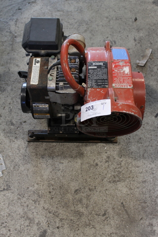 General GP8 Metal Vent Blower w/ 2 Stroke Gas Engine.
