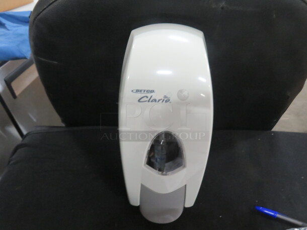 One NEW Betco Clario Foaming Soap Dispenser. 