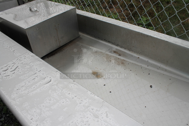 L&J CWS-60 Stainless Steel Commercial Natural Gas Powered Steam Table w/ Under Shelf.  - Image 4 of 4