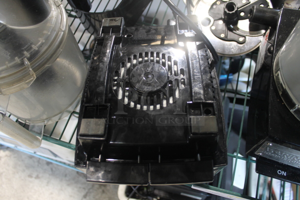 2 Waring Metal Countertop Food Processors w/ Bowl, S Blade and Lid. Comes w/ 6 Extra Blades. 2 Times Your Bid! Tested and Working! - Image 2 of 4
