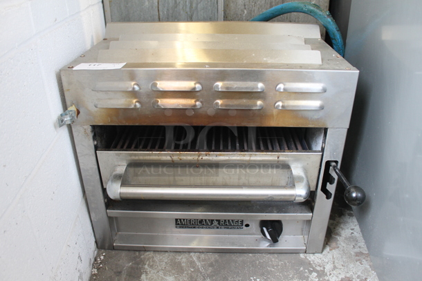 American Range ARSM-24 Stainless Steel Commercial Natural Gas Powered Cheese Melter. - Image 1 of 8