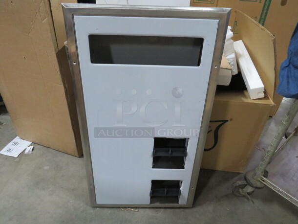 One NEW Bobrick Stainless Steel Dual Sided, Dual Toilet Paper/Seat Cover Dispenser With Key. #B-35715. $546.00