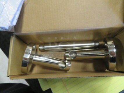 One NEW Chrome Toilet Paper Holder.