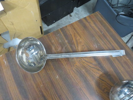 12oz Stainless Steel Ladle. 2XBID