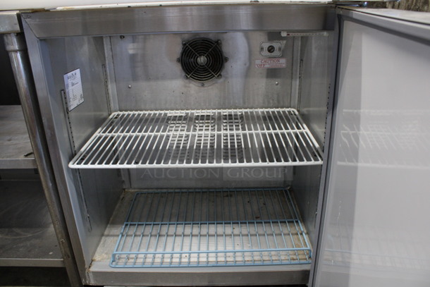 Silver King Model SKF2A Stainless Steel Commercial Prep Table on Commercial Casters. 115 Volts, 1 Phase. 27x32x45. Tested and Working! - Image 4 of 6