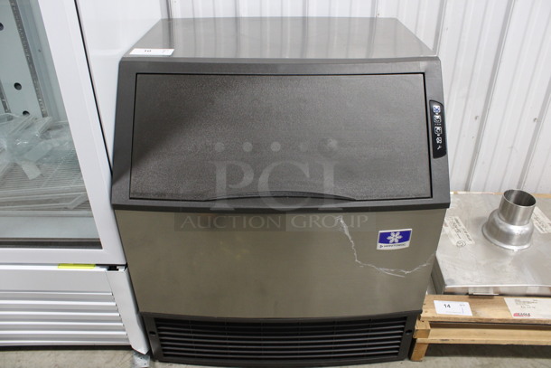 BRAND NEW! 2021 Manitowoc Model UDF0310A-261Z Stainless Steel Commercial Self Contained Undercounter Ice Machine. 208-230 Volts, 1 Phase. 30x29x33