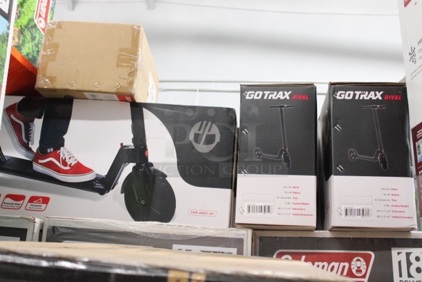 Gotrax Rival Electric Scooter, 8.5" Pneumatic Tire, Max 12 Mile Range and 15.5Mph Speed, 250W Foldable Escooter for Adult, Black - Image 8 of 8